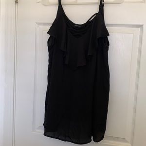 Torrid Satin Black Thin Strap Top